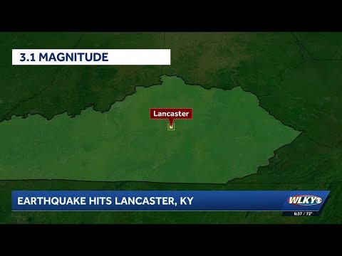 3.1 magnitude earthquake recorded in Kentucky