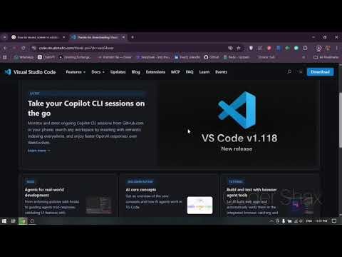 How to setup vs code?