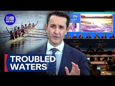 Brisbane 2032 Olympic row deepens over crocodile-infested course | 9 News Australia
