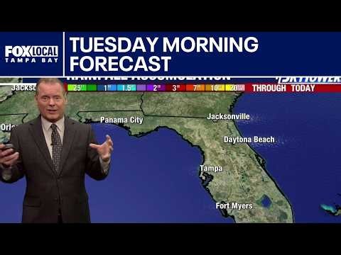 Tampa weather | Tuesday morning forecast