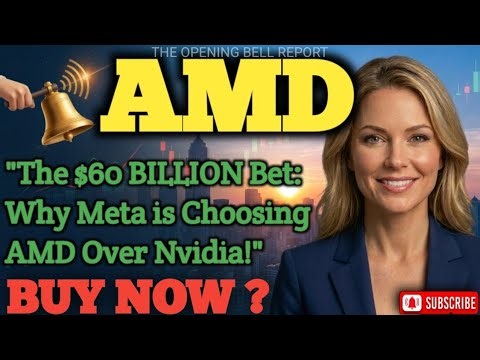 ​"The $60 BILLION Bet: Why Meta is Choosing AMD Over Nvidia!" AMD STOCK PODCAST TODAY PRICE ANALYSIS