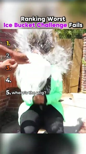 Ranking Worst Ice Bucket Challenge Fails 🤣🤣