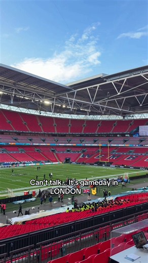 Today’s work site 🇬🇧 #nfl #london #texans | nfl game