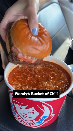 Wendy's made history in 2025 with its "family-sized" bucket of chili! 😮🫘 This is a game-changer for camping, sporting events, picnics, or even a road trip! Click the link in the comments to read all about it! ➡️ 🧑‍🍳: Natalie #wendys #chilli #bucketofchili #wendyschili #chilibucket | Allrecipes