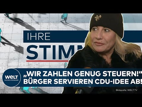 IHRE STIMME: CDU Schleswig-Holstein mit Zuckersteuer-Vorstoß – „Wir zahlen genug Steuern!“