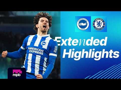 EXTENDED HIGHLIGHTS | Brighton v Chelsea | Premier League