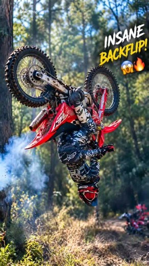 😱 INSANE FMX BACKFLIP! 🤯🔥 | Unreal Motocross Freestyle Stunt 🏍️💨