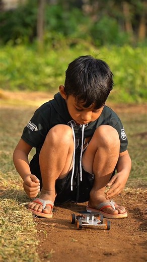 Bina Battery Car #shorts || Chhotu Ka New Scorpio #diy #experiment