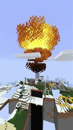 BLASTING THE BIGGEST NUKE IN MINECRAFT! 🤯💥