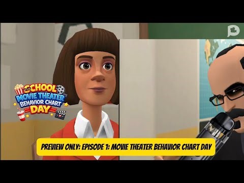 Movie Theater Behavior Chart Day (Clip: Teacher Explains All Cards)