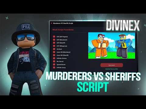 Murderers VS Sheriffs Duels Script NO KEY – Aimbot, ESP, Fly & More! ios/android/pc