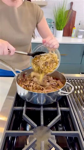 Old fashioned beef stroganoff #dinner #recipe #cooking #cookingchannel