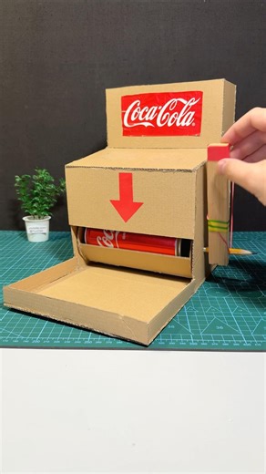 ✅ NOBODY Believes This DIY Coca-Cola Vending Machine Actually Works! 🥤 #shorts #diyprojects