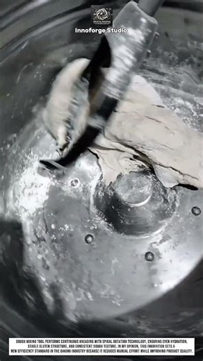 Mixing Dough Tool Innovation Using Spiral Mixer for Consistent Results #innovation