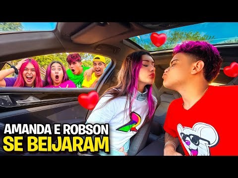 A AMANDA E O ROBSON SE BEIJARAM ! *Novo casal dos Rosa ?