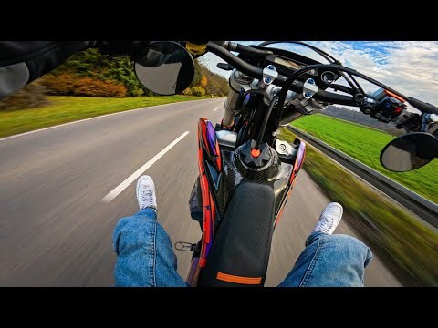 SUPERMOTO POV: Escaping Winter Depressions | KTM EXC 450