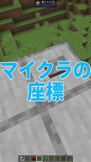 【マイクラ】コマンド15秒解説-17「execute10 - align」#shorts #コマンド解説
