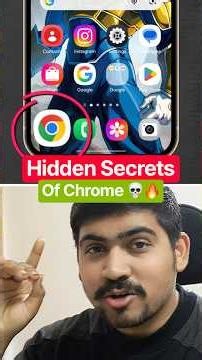 Hidden Secrets Of Chrome 💀🔥 - Chrome Secret Settings ✅ #android #secret #chrome