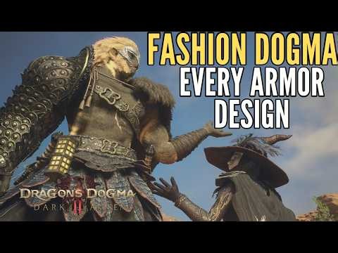 Dragon Dogma 2 Dark Arisen Fashion: Every Armor Design Showcase Transmorg Layered Tailoring