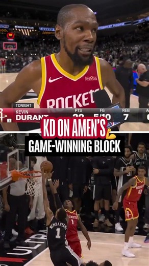 Amen. FREAKIN. Thompson. #rockets
