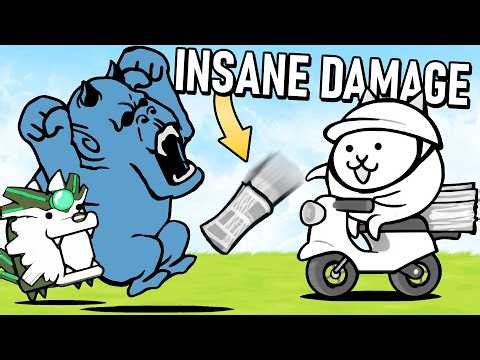 The New Paperboy Cat is CRACKED!! (Battle Cats)