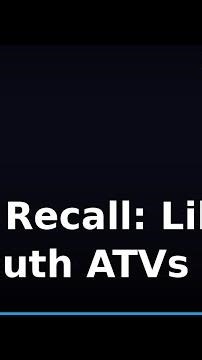 CPSC Recall: Lil Pick Up Youth ATVs
