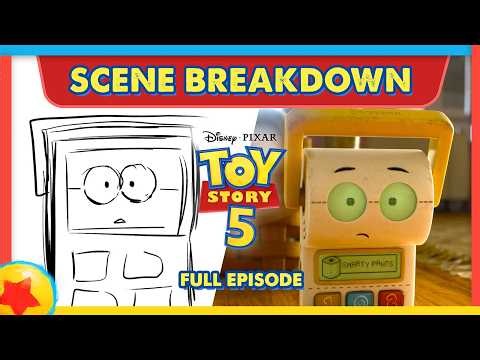 Toy Story 5: "Smarty Pants Needs Batteries!" BTS | Pixar's Set the Scene