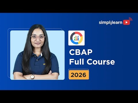 CBAP Full Course 2026 [FREE] | CBAP Certification Tutorial For Beginners | CBAP Course | Simplilearn