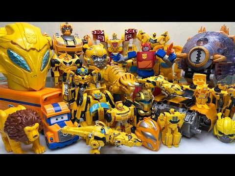 Bumblebee 100+ All Generations Comparison ASMR: Carbot Tobot Transformers Toys Satisfying Unboxing