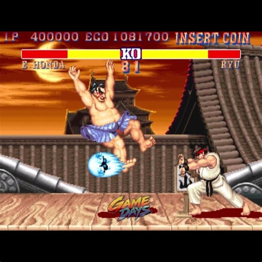 E.HONDA vs RYU #retrogaming #streetfighter #retro