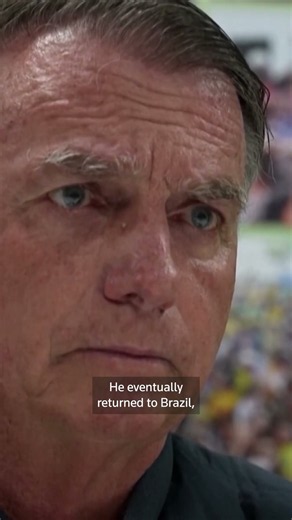 After landing in US, Bolsonaro says he's Brazil's rightful leader
