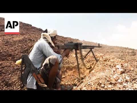 Video shows Yemen government forces fighting Houthis near Bab el Mandeb Strait