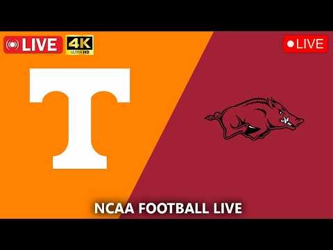 Tennessee vs Arkansas LIVE HD | NCAA College Football 2026 | NCAAF LIVE