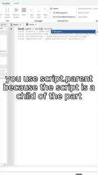 Roblox Scripting Basics Part 1 #roblox #robloxstudio #coding #codingtutorial #scripting