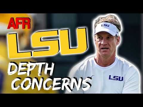 Trouble at CB? LSU Facing MAJOR Depth Questions | Why WR is Tigers Biggest Roster Strength