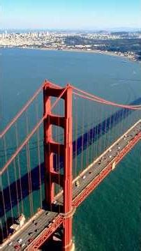 Golden Gate Bridge 🌉 San Francisco’s Most Iconic View 4K #travel