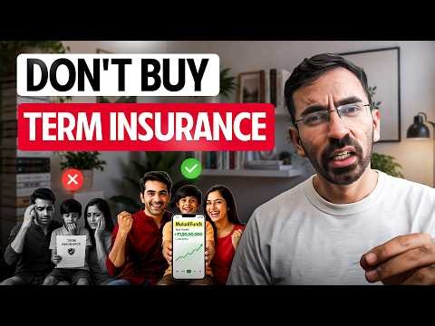 Term Insurance vs Mutual Fund SIP | The ₹1 Crore Calculation You Need to See