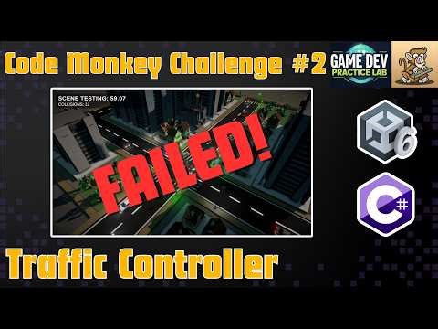 Unity Traffic Controller Challenge - It's a FAIL!