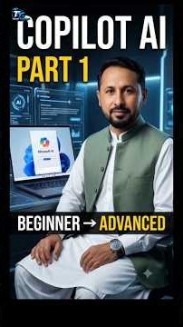 Microsoft Copilot Complete Guide | Beginner to Advanced | AI Se Smart Work❤️‍🔥|Part 1#shorts#ai#fyp
