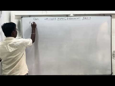Polynomial 10 CBSE math explanation of linear polynomial quadratic polynomial cubic polynomial 2026