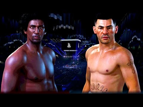 Tommy Hearns vs Arturo Gatti FULL FIGHT | Undisputed Boxing Game AI Simulation Gameplay (CPU vs CPU)