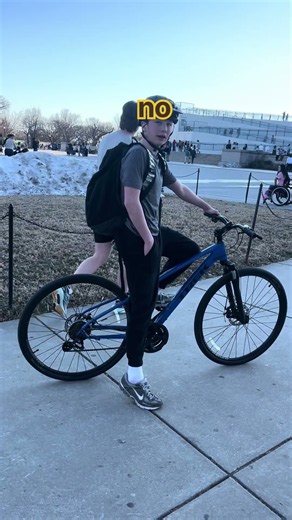 Over privileged white kid at Lincoln memorial