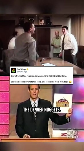 Watching the Cavs win the No. 1 pick in the 2003 NBA Draft and secure LeBron James first overall never gets old. Now he’s 41 years old and playing in season 23. Time flies 🔥 (via NBA/X) #lebron #lebronjames #nba #lbj