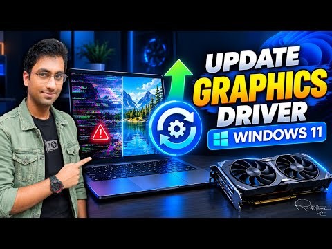 How to Update Graphics Driver in Windows 11 | Fix Lag & Improve Performance