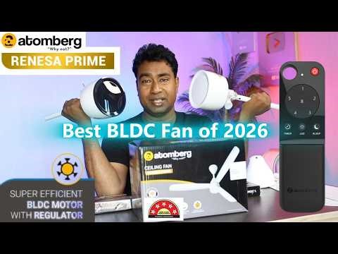 Atomberg Renesa Prime Smart bldc Ceiling fan (32 Watt) with Remote - Review 2026