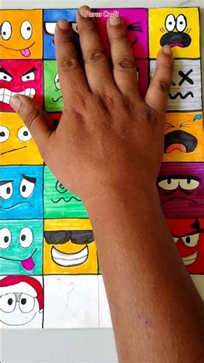 Diy Cute Emoji ✍️ Doodle Art #diy #emoji #doodle #art #drawing #cartoon