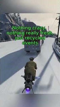 GTA online last day of snow? Happy Holidays Hauler trailer truck glitch inside