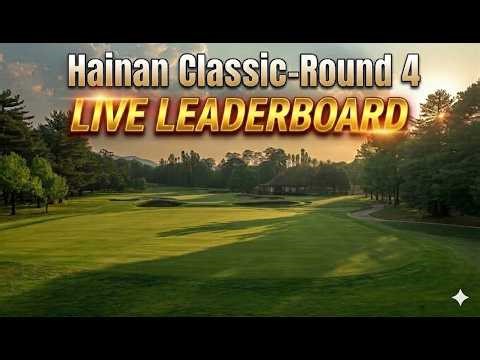 Hainan Classic - DP World Tour - Round 4 - Golf Live Leaderboard - 22.3.2026