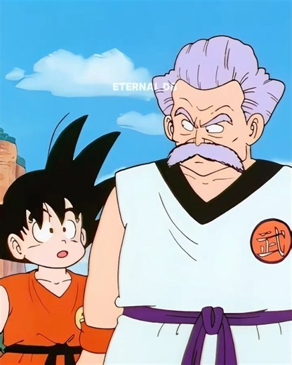 Goku Saves Master Roshi from the Flames! | Dragon Ball #shorts