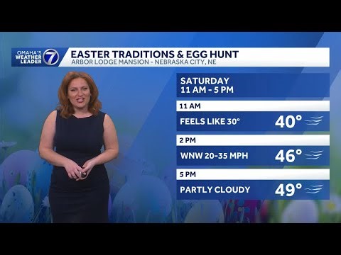 Cloudy, windy and chilly Saturday for Omaha area